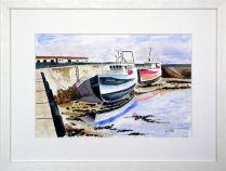 Port à marée basse